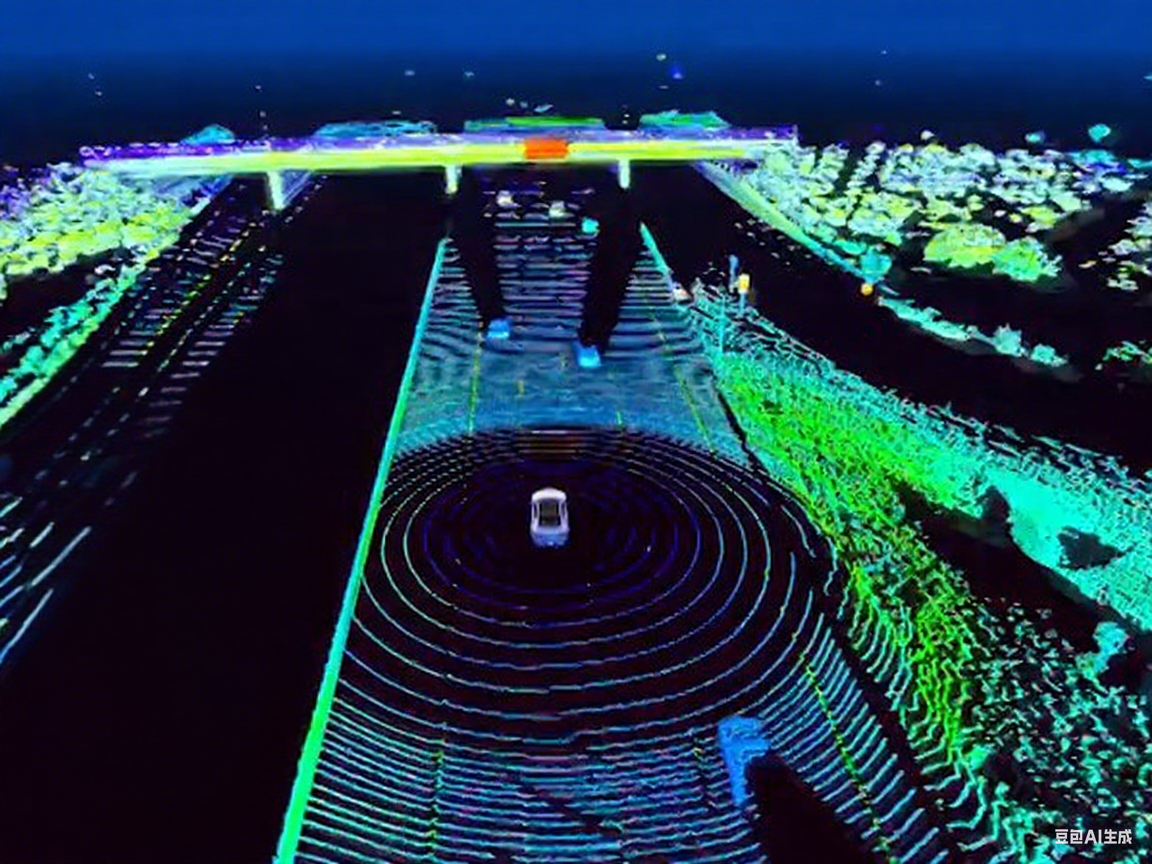 激光雷達(dá)之機械掃描式示意圖 激光雷達(dá)之機械掃描式示意圖