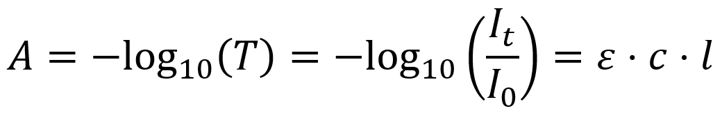 比爾朗伯定律 比爾朗伯定律